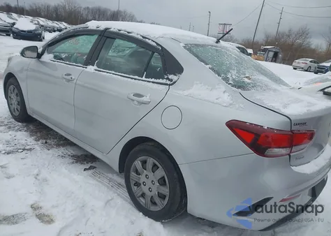 2022 Kia Rio Lx из США, поврежденный, VIN 3KPA24ADXNE494034